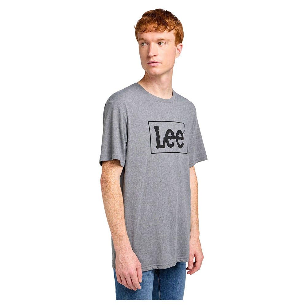 Lee Xm T-shirt Logo Homme Coton Port Quotidien