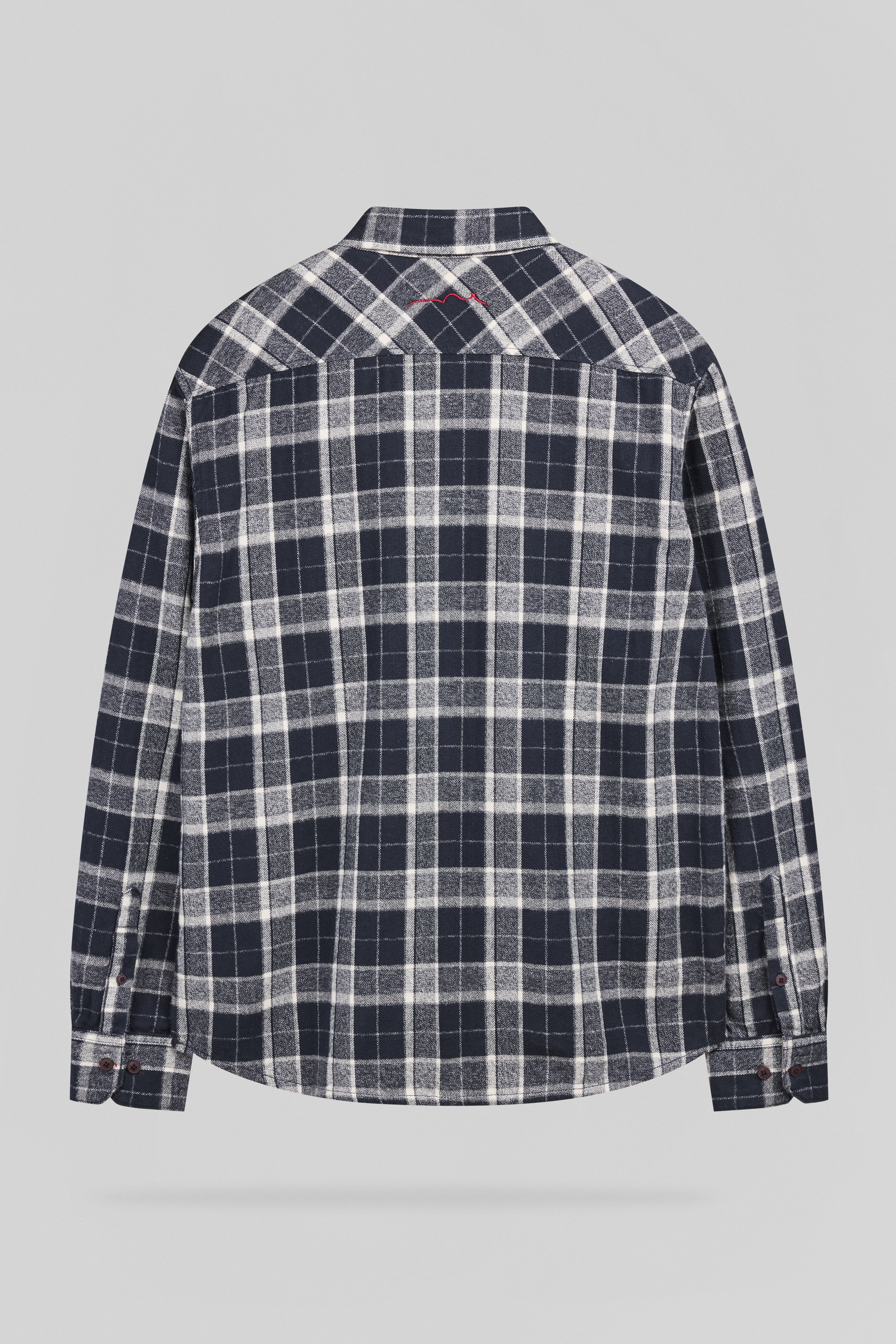 Teddy Smith Trent ML Dark Navy chemise à carreaux homme