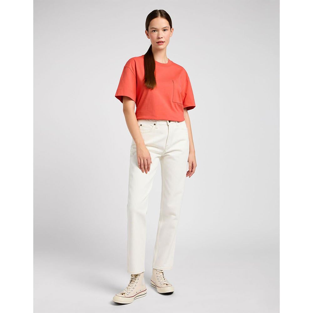 Lee Pocket Tee tee-shirt blanc éclatant M coton
