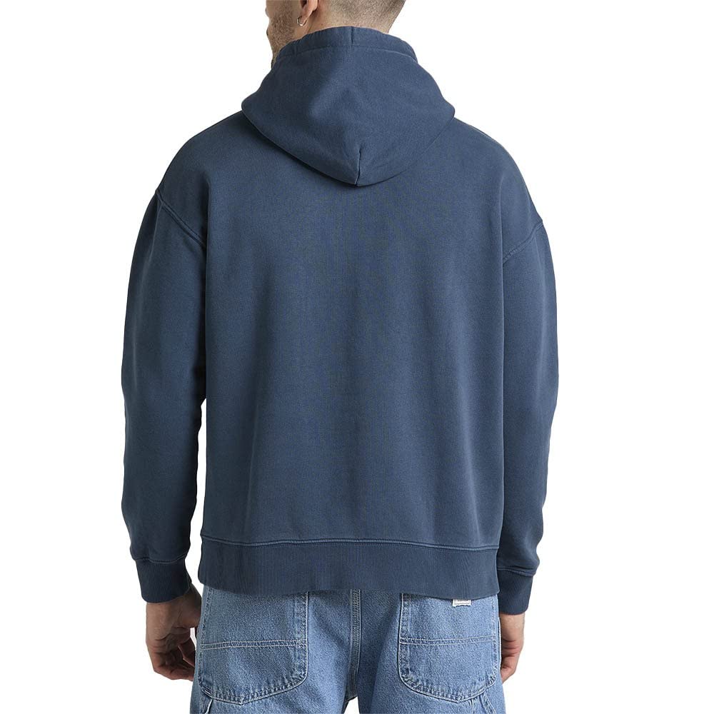 Lee Core Loose sweat capuche homme marine coton