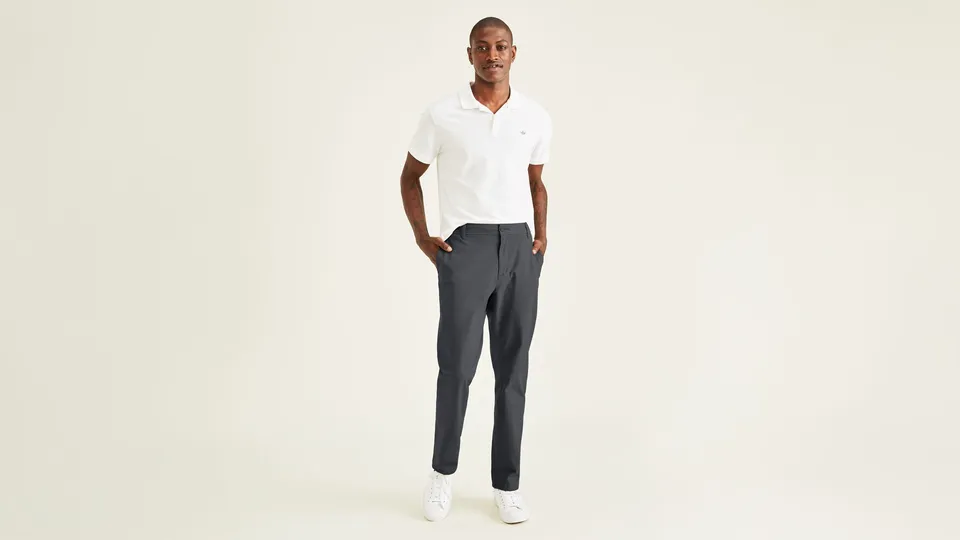 Dockers Ultimate chino homme droit gris acier stretch