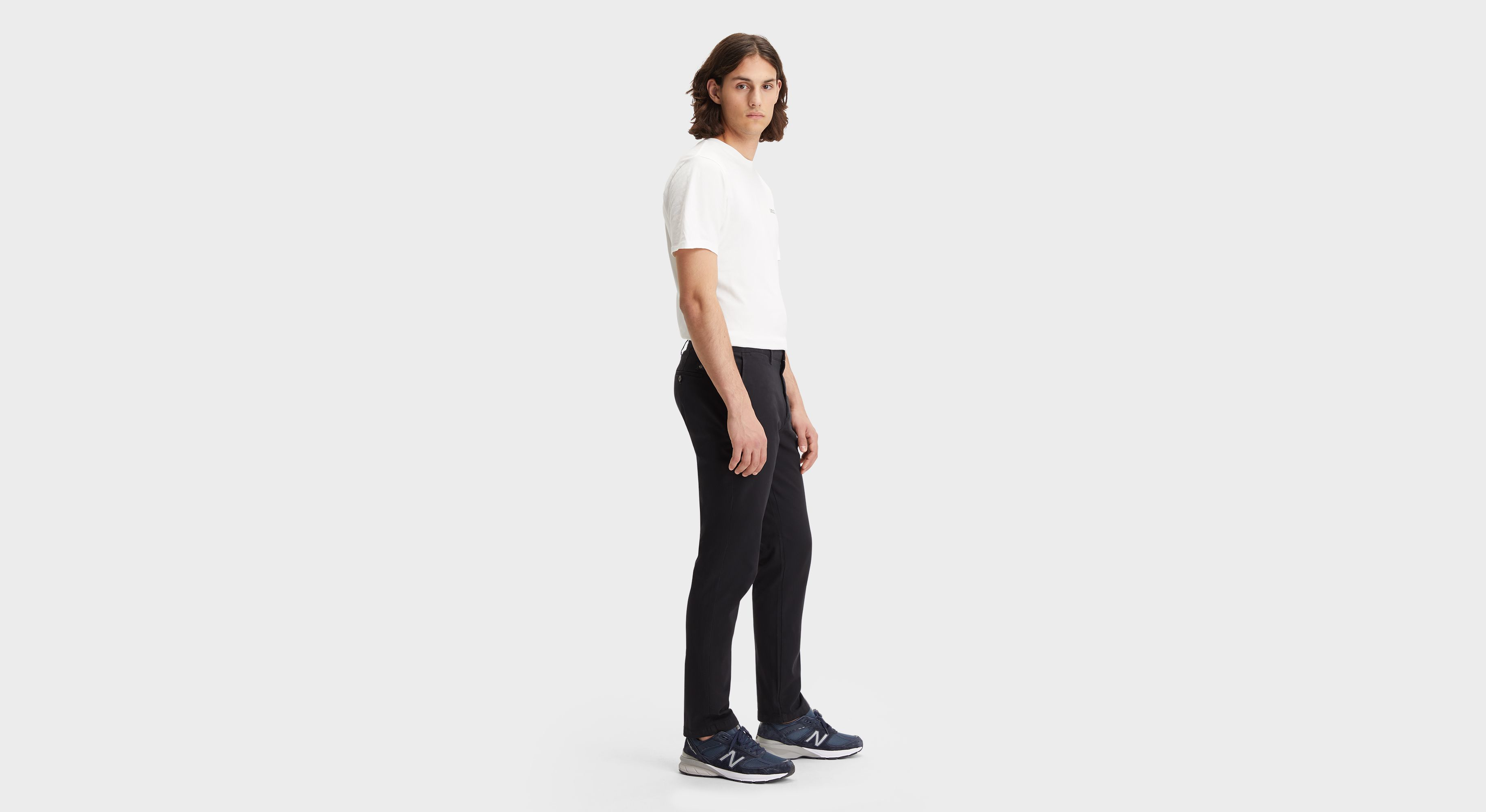 Dockers Crafted Khaki chino slim noir Black