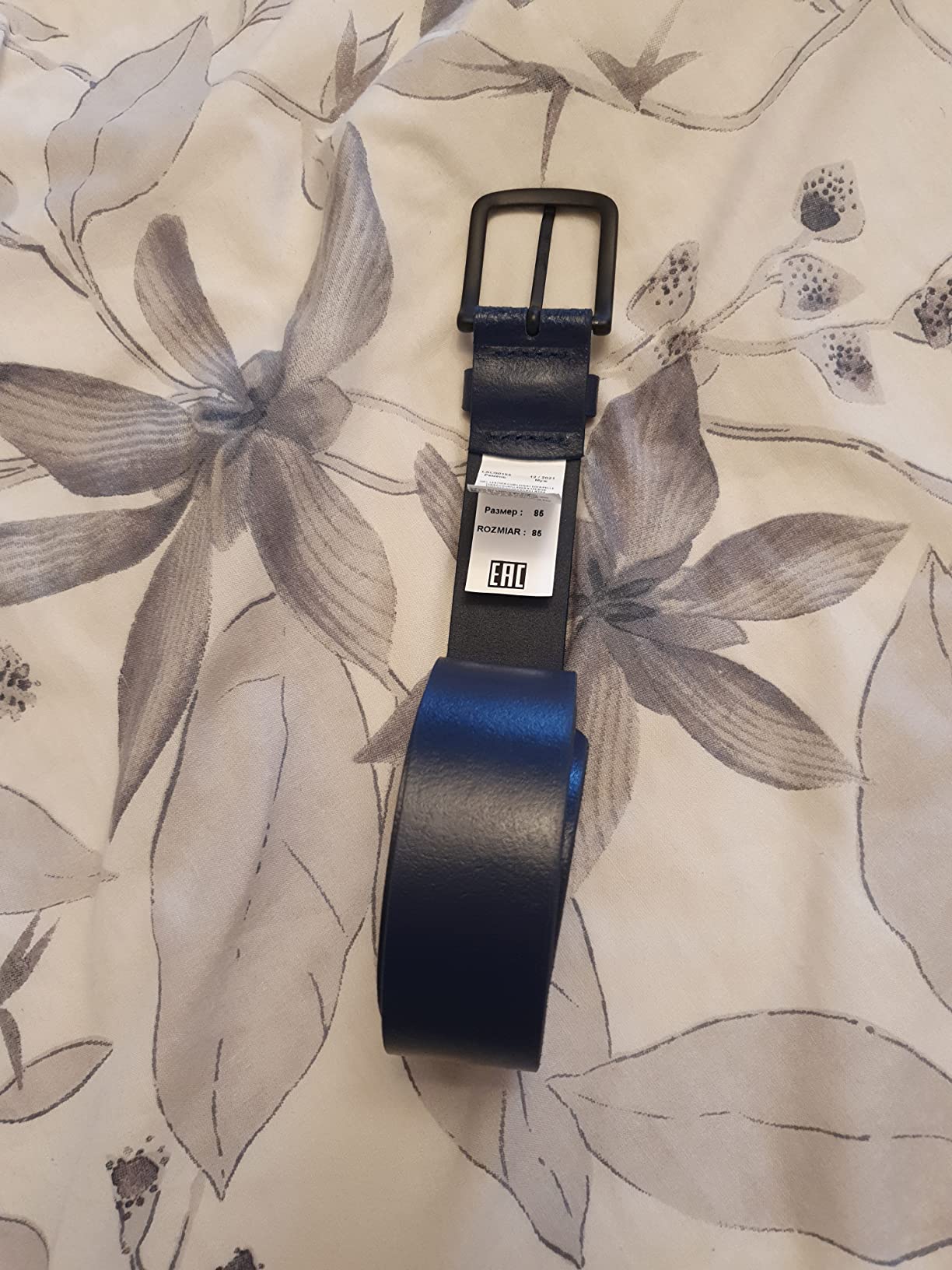 Lee Core Belt ceinture homme cuir marron foncé 85
