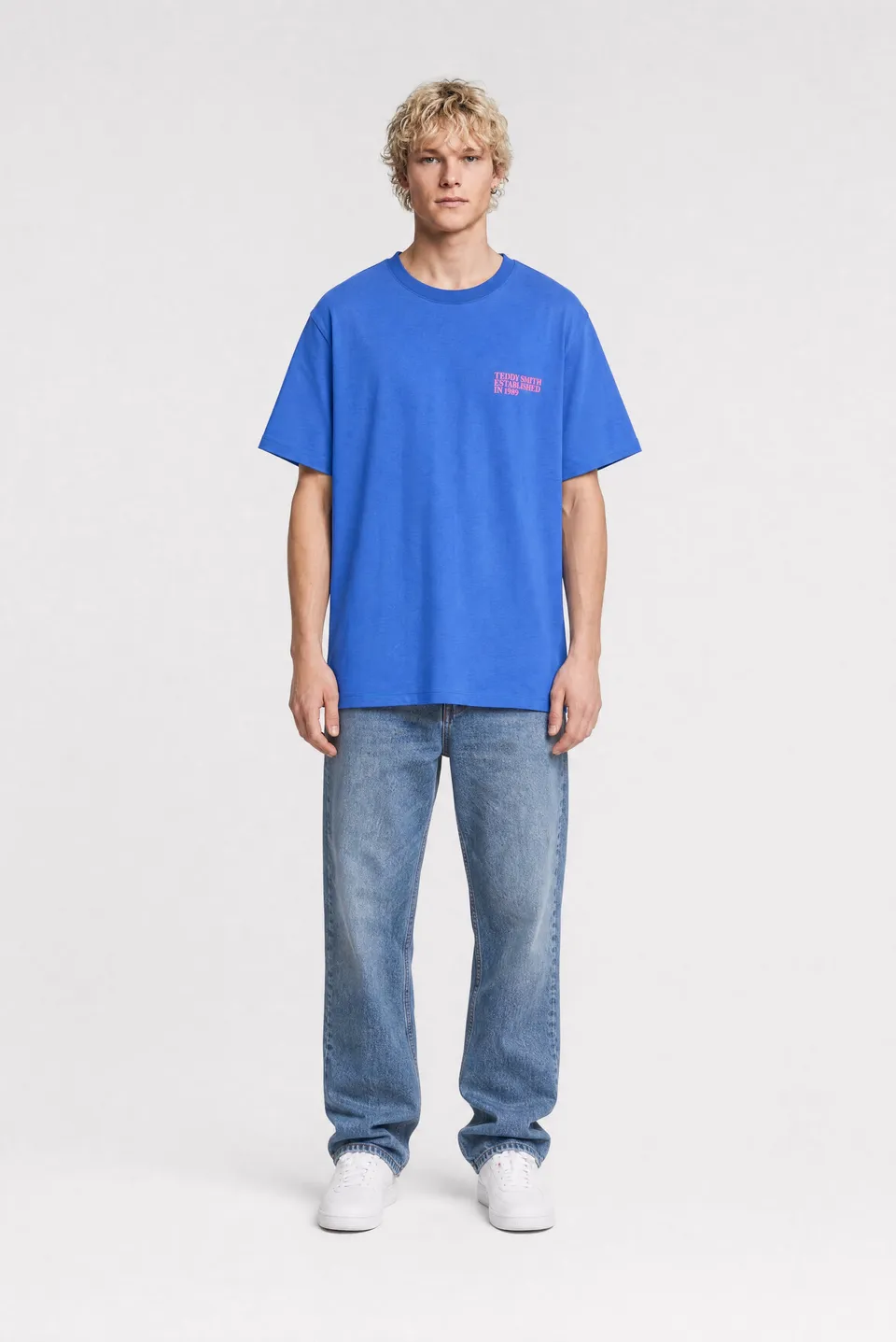 Teddy Smith T-Beware MC t-shirt homme bleu pep's ample