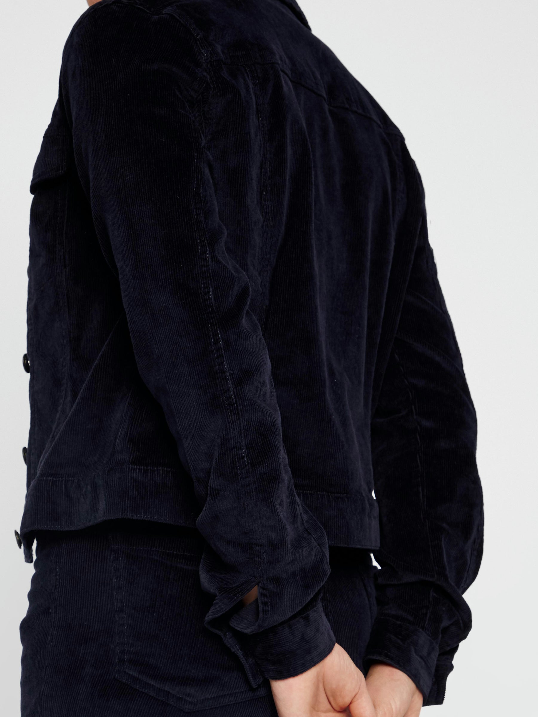 Noisy May veste velours femme slim stretch