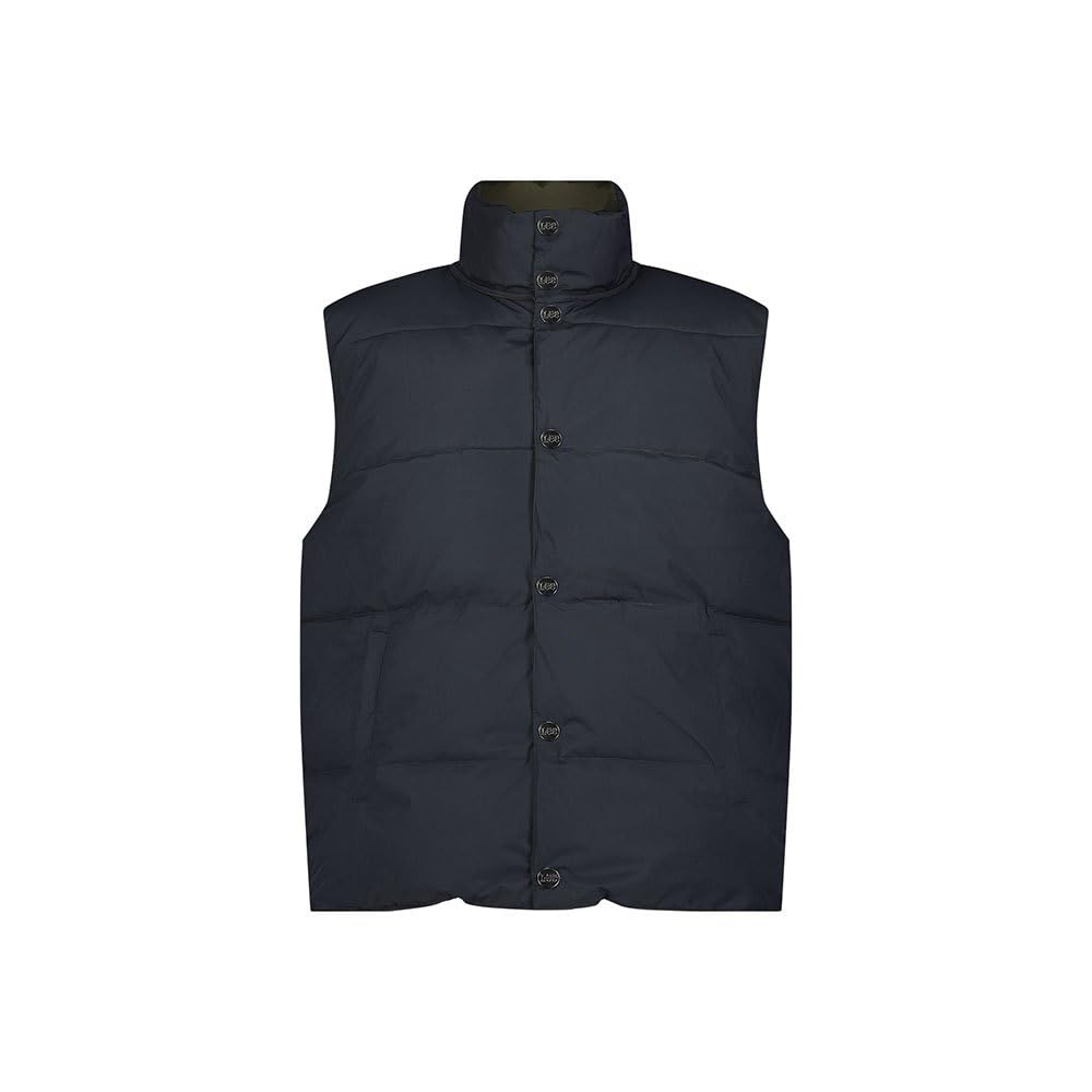 Lee Reversible Western Puffer veste homme Sable matelassée