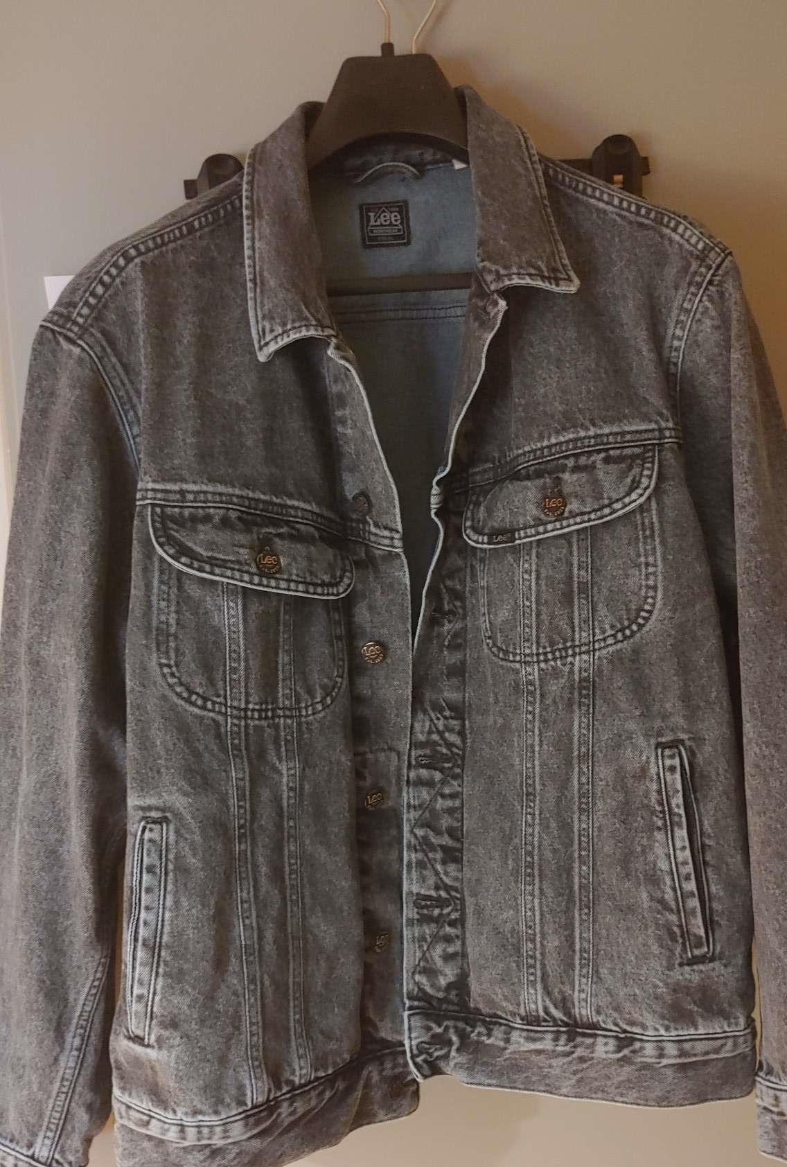 Lee Rider veste jean Indigo Usé coupe regular