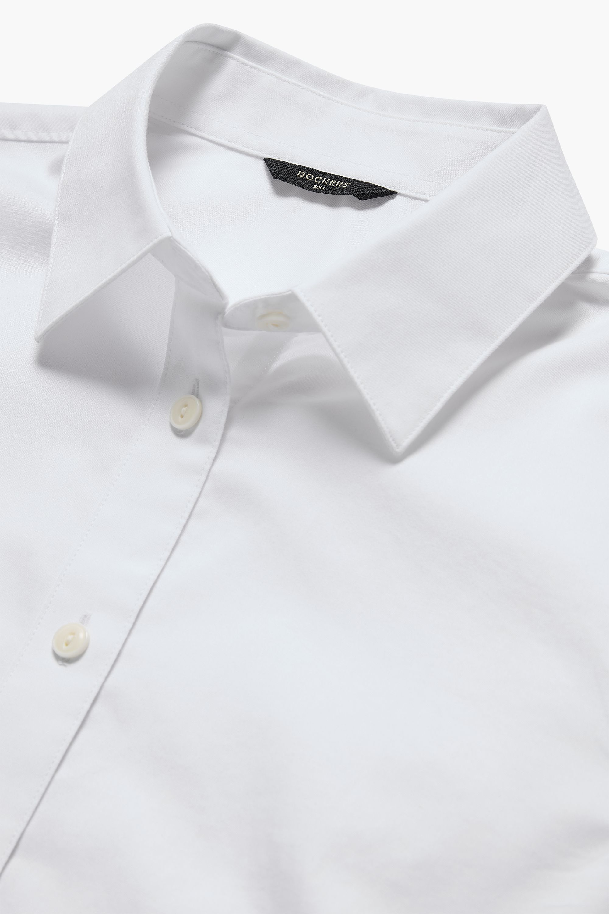 Dockers Signature chemise femme blanche slim coton anti-taches