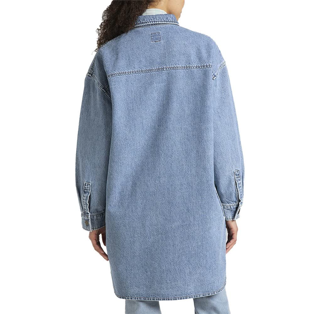 Lee Elongated Overshirt surchemise femme coupe longue
