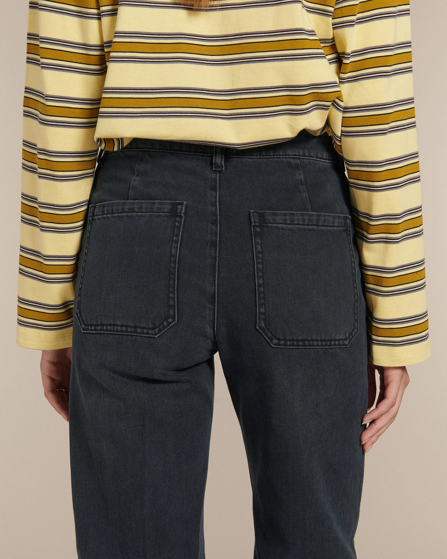 Labdip Swann Cloudy Blue jean droit taille haute