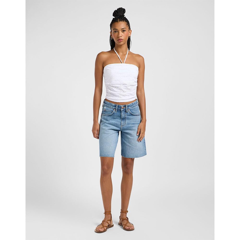 Lee Tube Top top femme blanc éclatant taille M