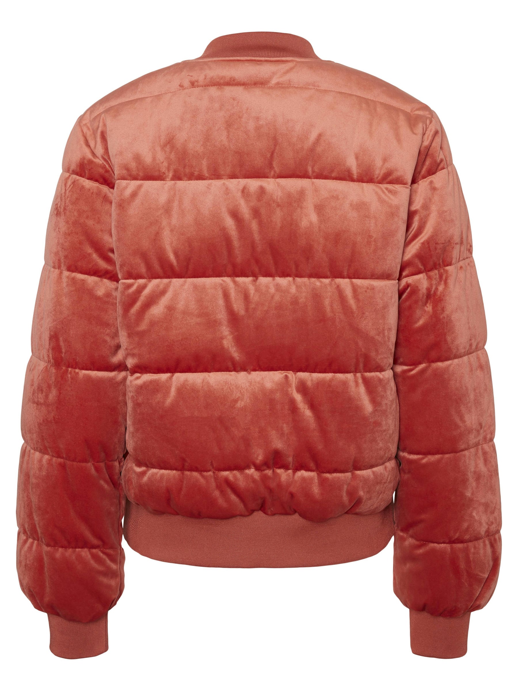 Noisy May blouson bomber matelassé velours zippé