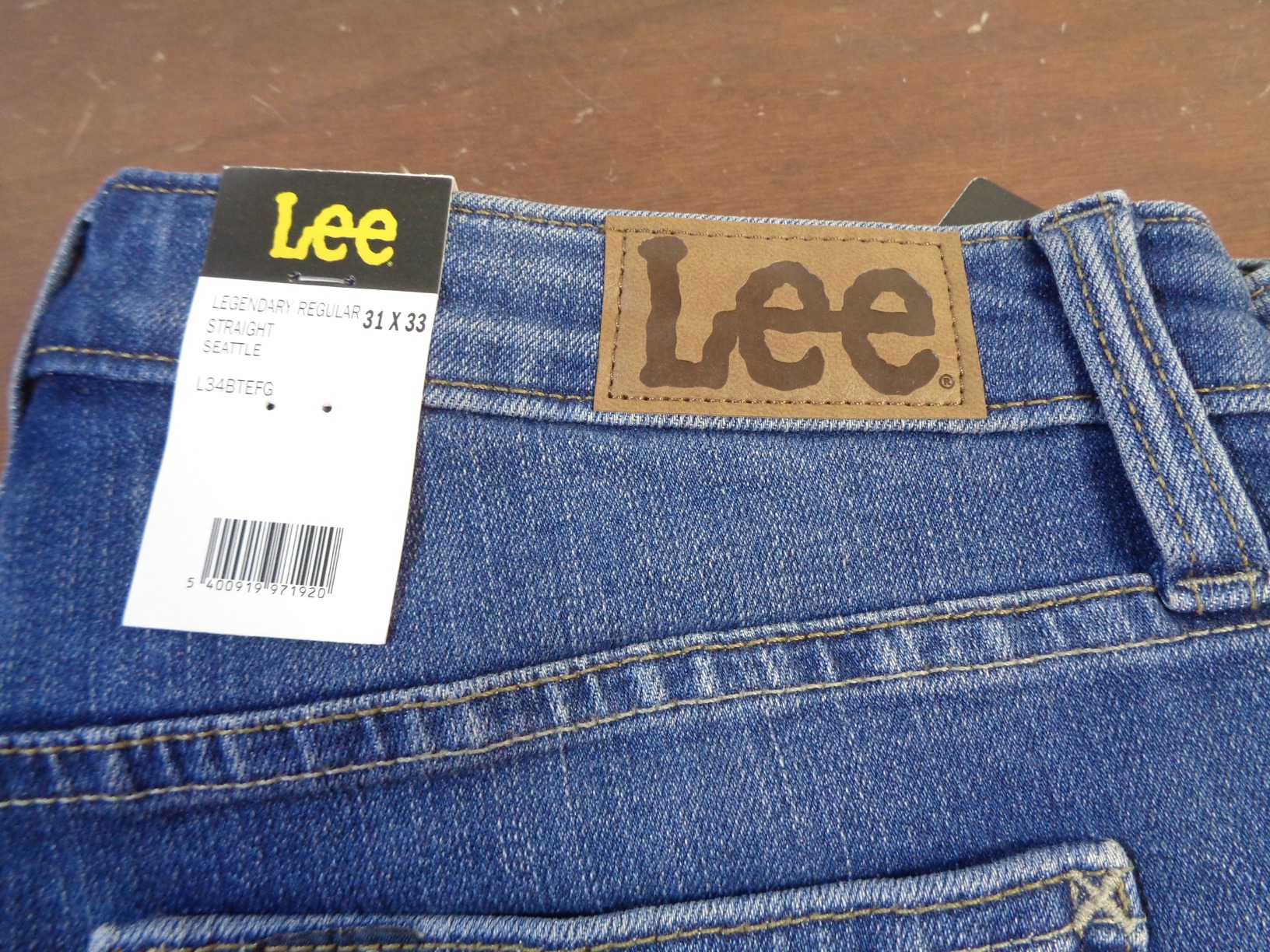 Lee Legendary Regular jean femme bleu moyen stretch