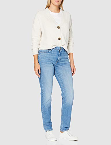 Lee Mom Straight jean femme Mid Booster taille haute