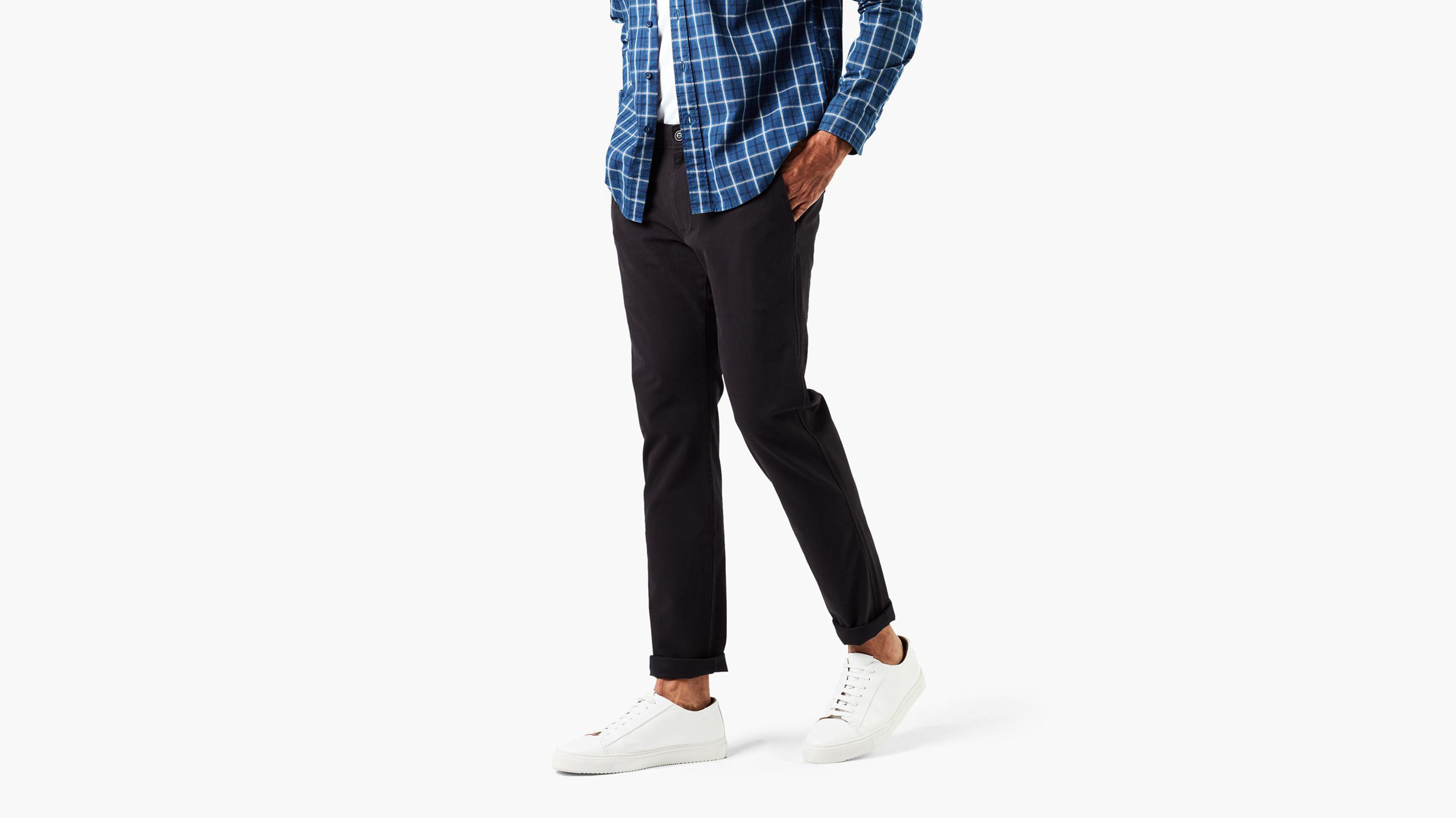 Dockers Ultimate chino skinny homme noir stretch