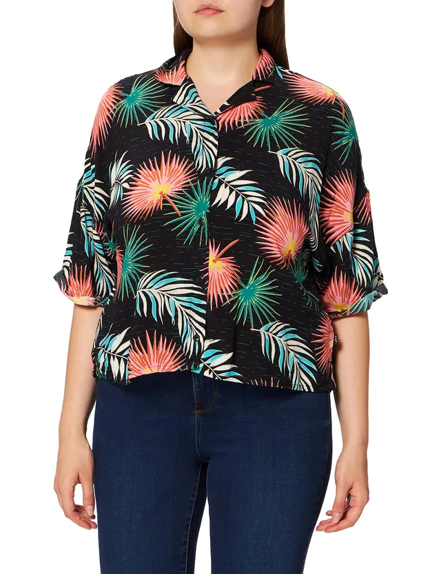 Lee Floral Resort chemise femme fleurie ample