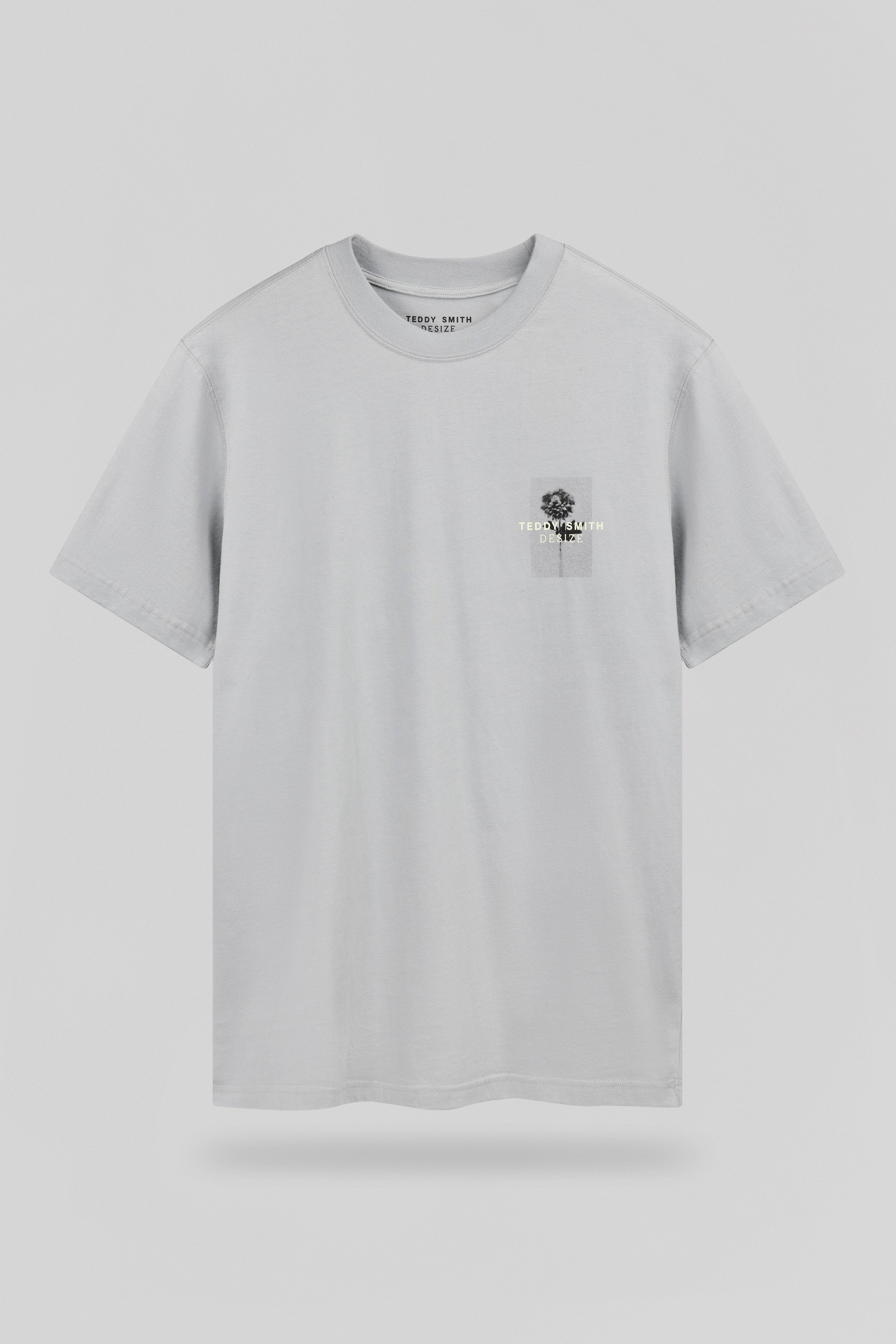 Teddy Smith T-Artist MC t-shirt homme bleu fumé ample
