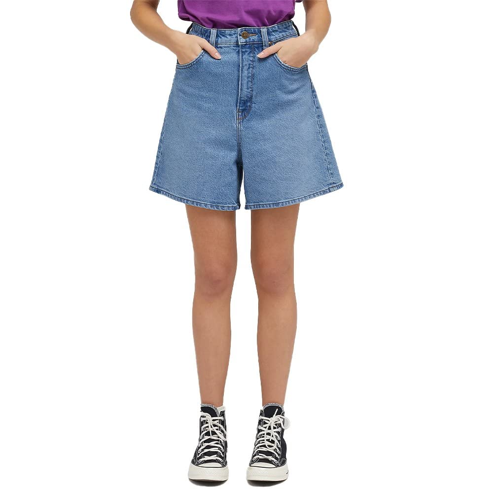 Lee Stella short femme denim taille haute