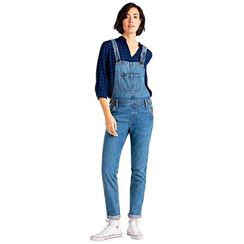 Lee Bib salopette femme jean délavé vintage