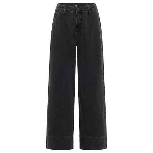Lee Stella Utility A Line jean femme bleu évasé