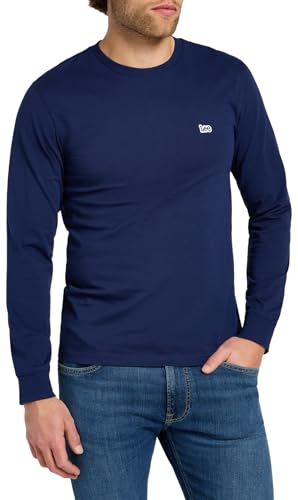 Lee Patch Logo LS tee-shirt homme Glazed Ginger