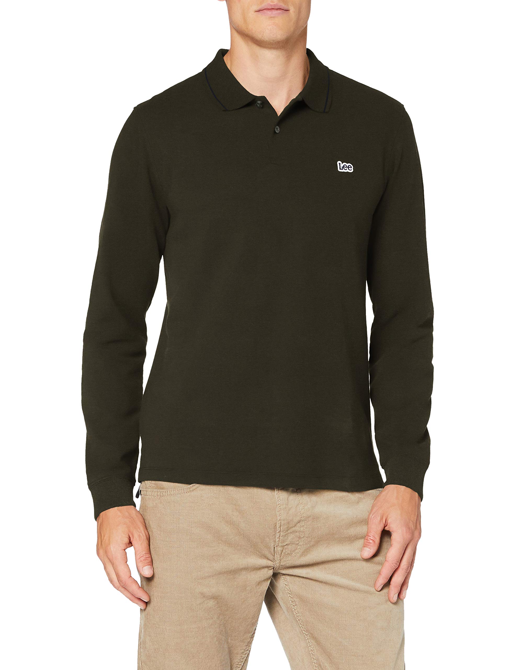 Lee Ls Pique polo homme vert taille M