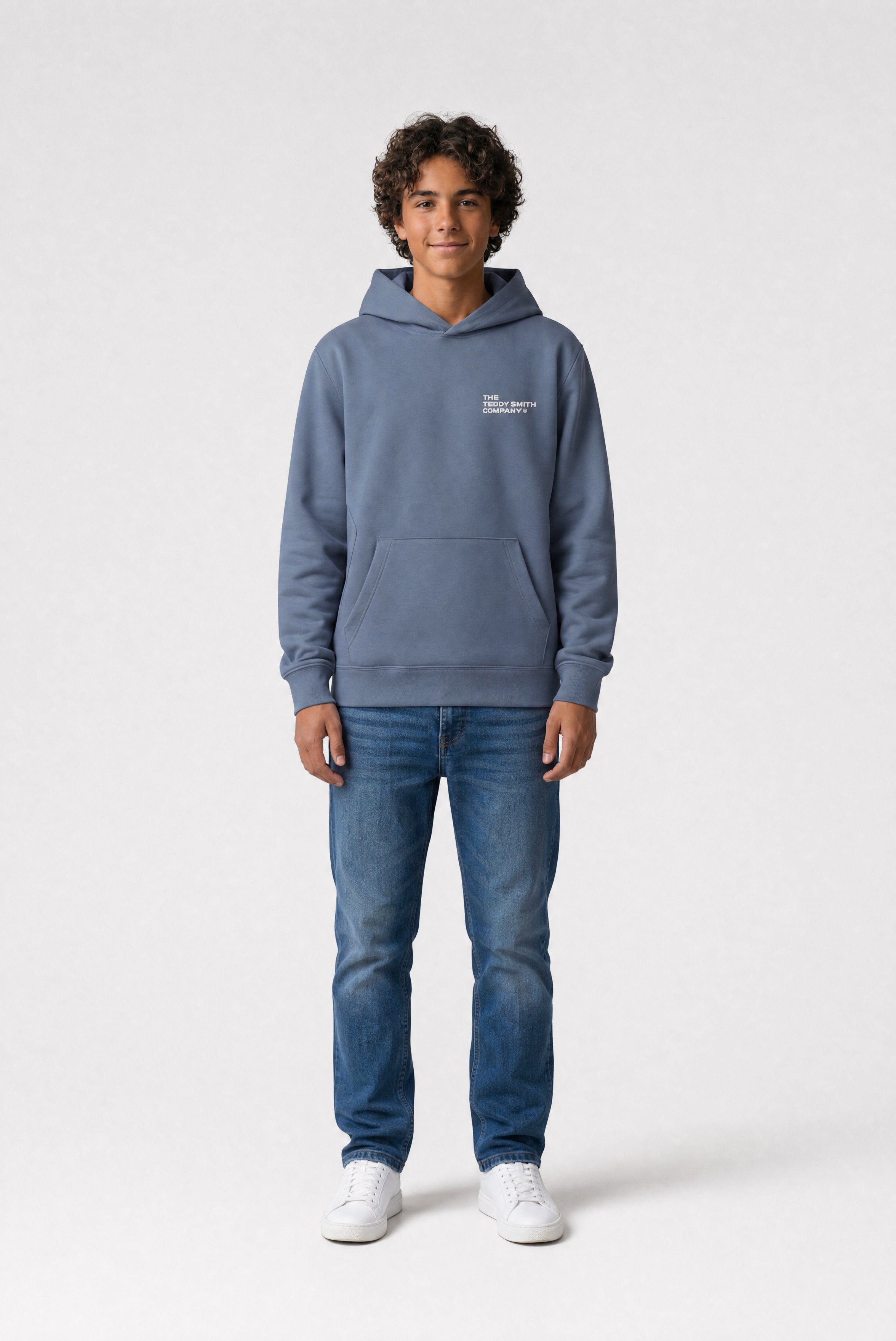 Teddy Smith S-Company Hoody sweat garçon gris