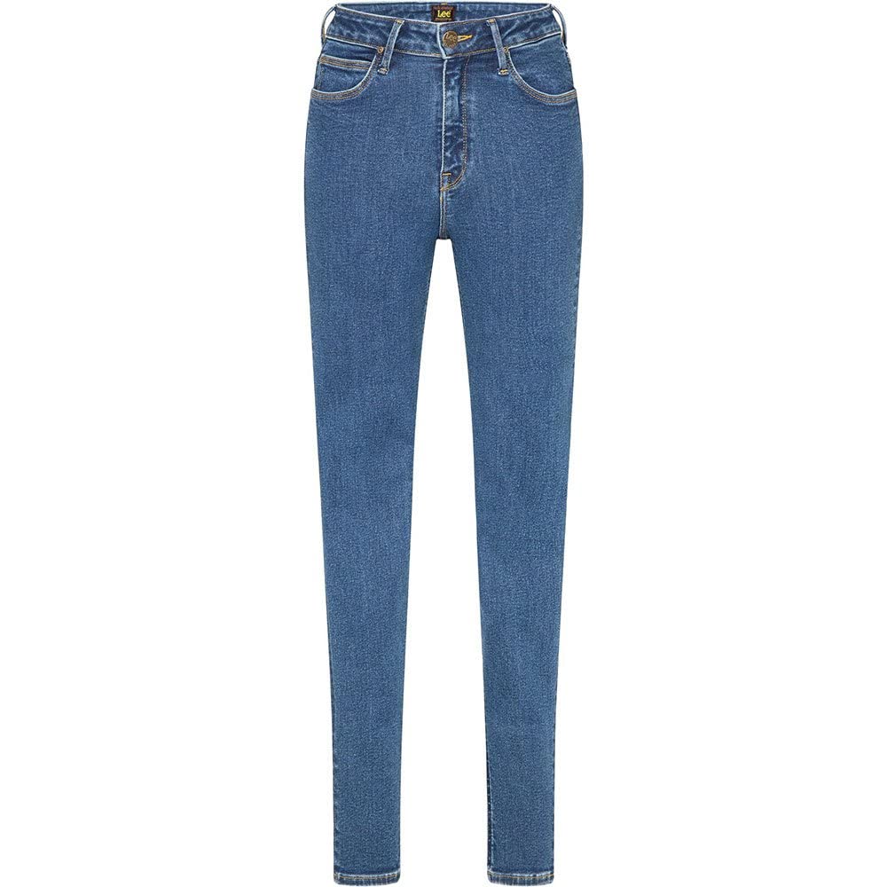 Lee Foreverfit jean skinny femme taille haute noir