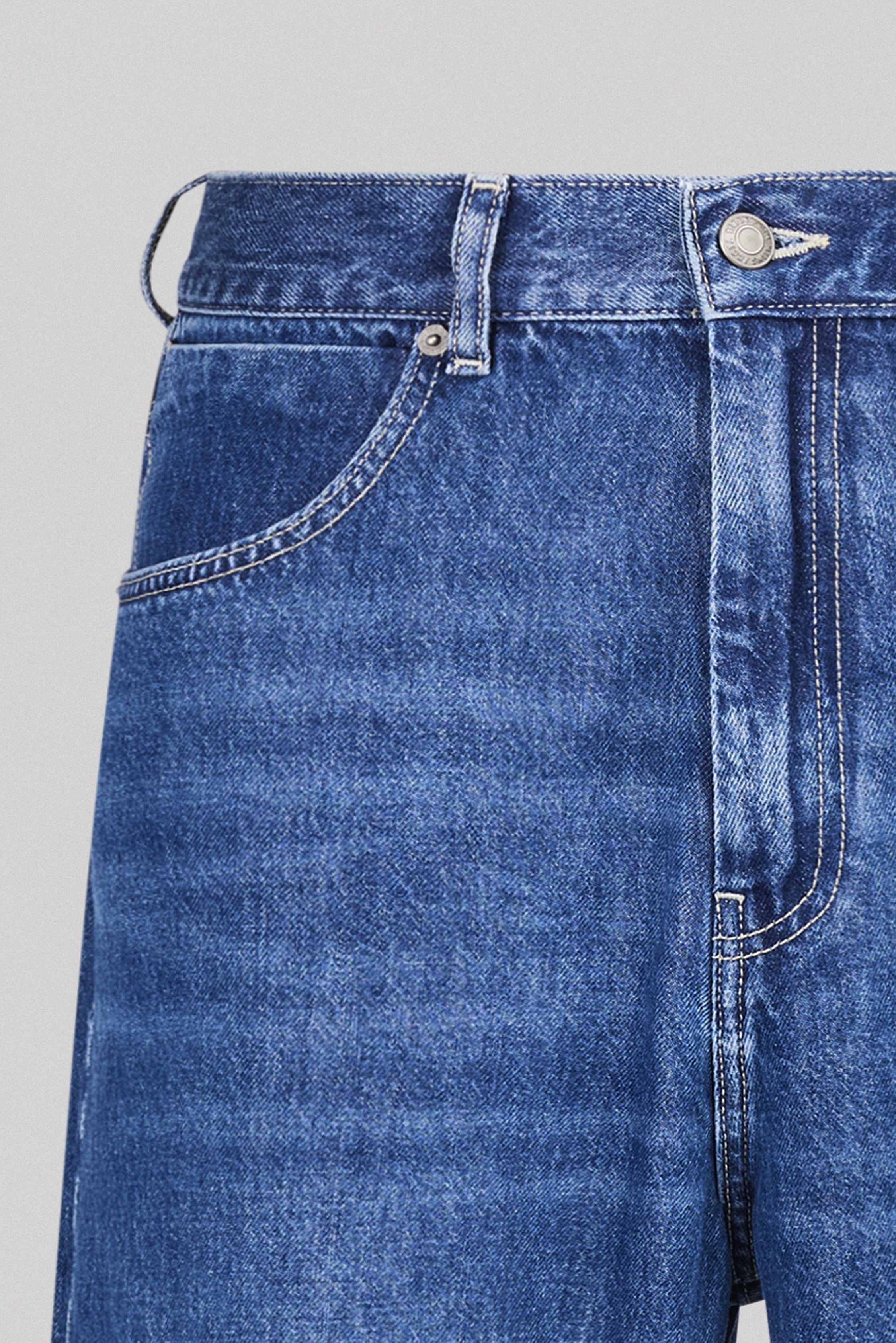 Teddy Smith Big Memphis jean baggy indigo 100% coton
