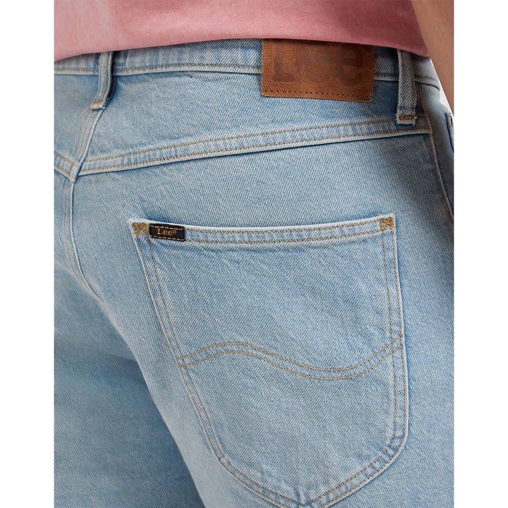 Lee 5 Pocket Short Jean Homme Lake Rain 33W Denim