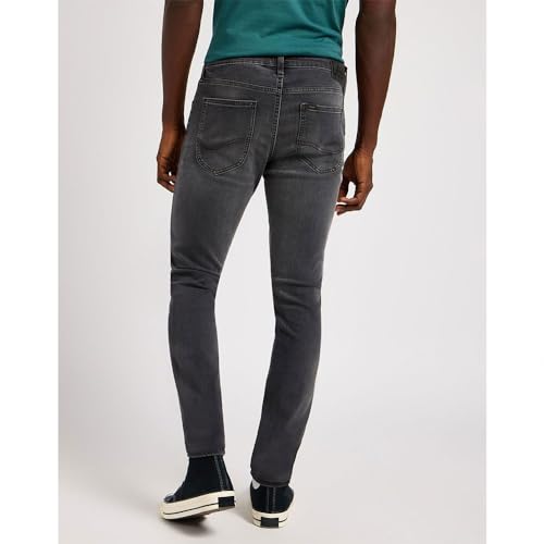 Lee Malone jean homme noir délavé 38/32 délavé