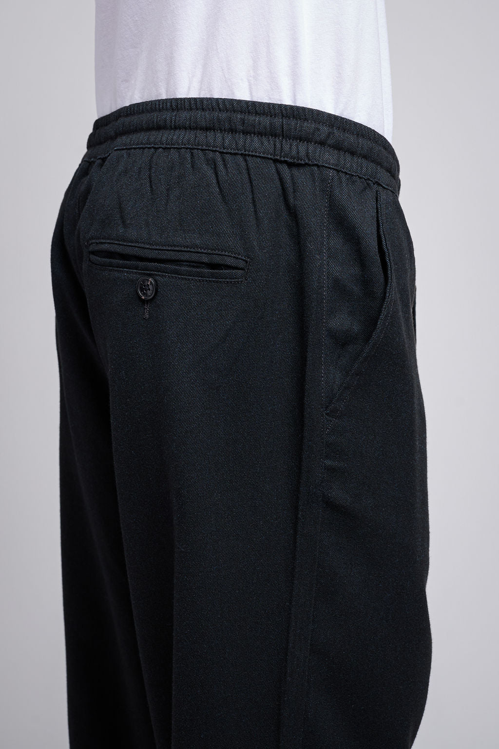 Teddy Smith Pywan 2 pantalon slim flanelle noir homme
