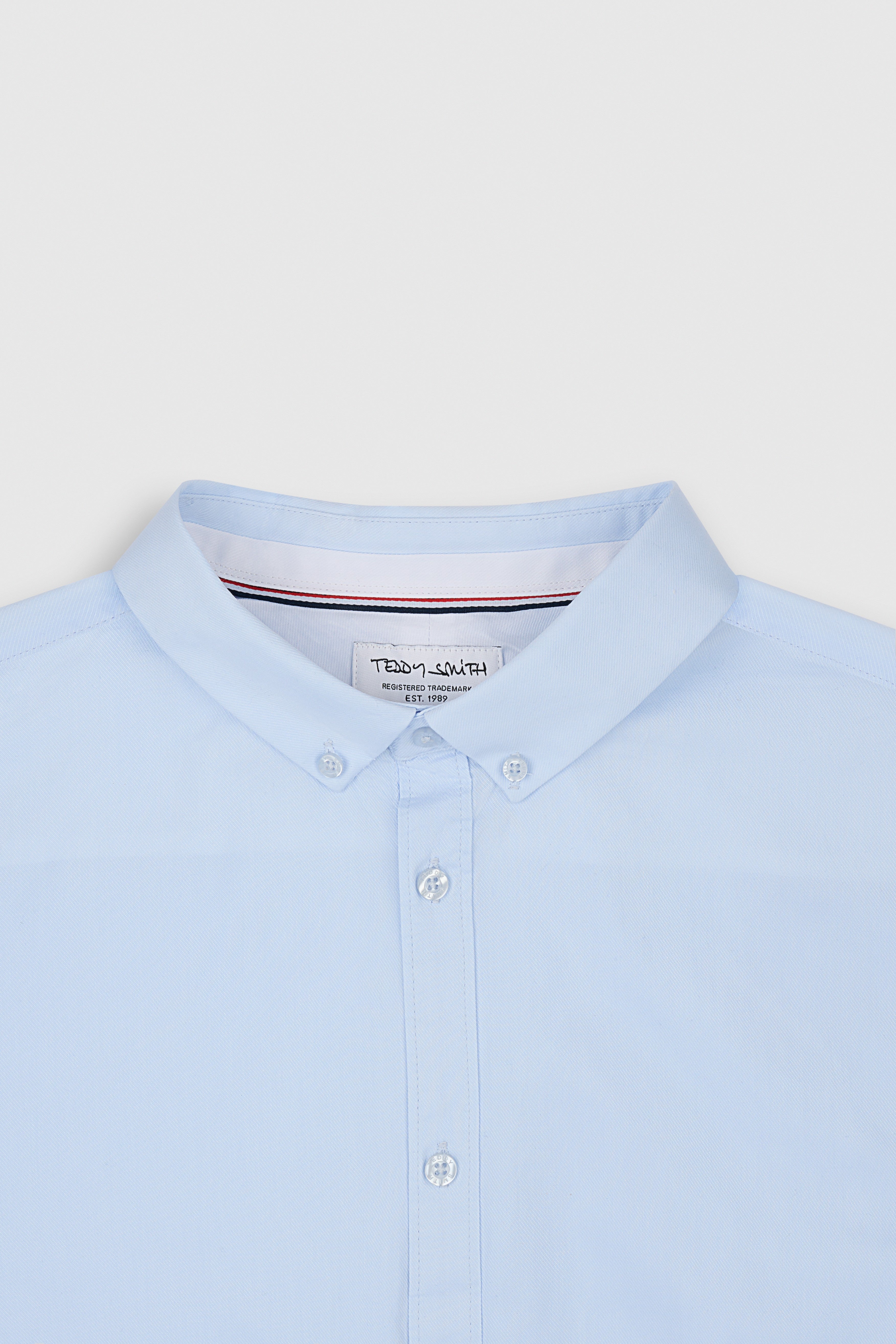 Teddy Smith C-Volt 2 chemise bleu pastel coton