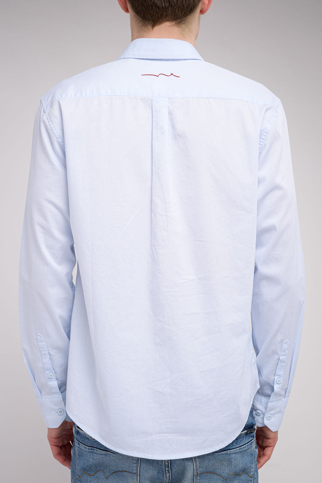 Teddy Smith C-Volt 2 chemise bleu pastel coton