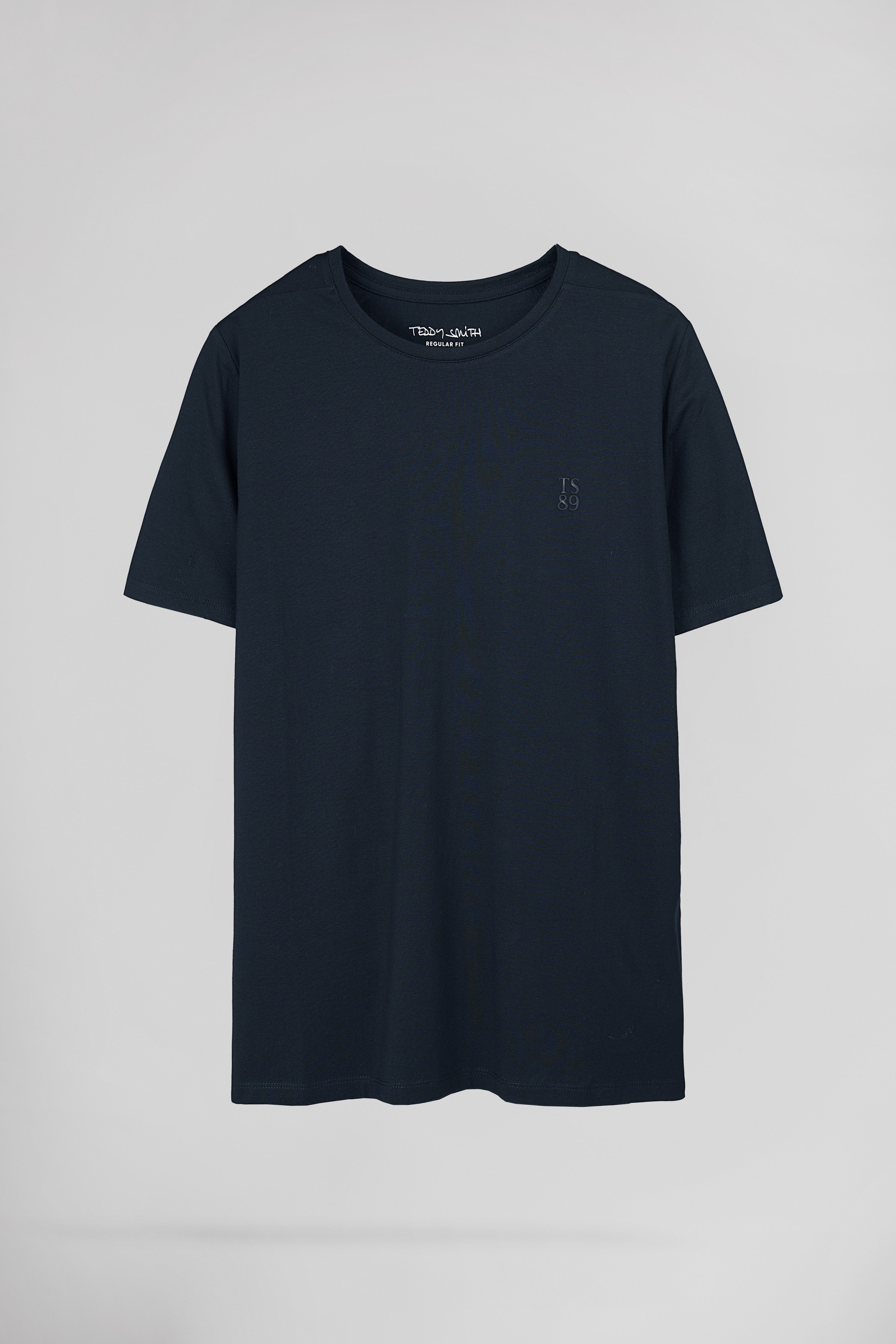 Teddy Smith T-Telo MC t-shirt total navy regular coton