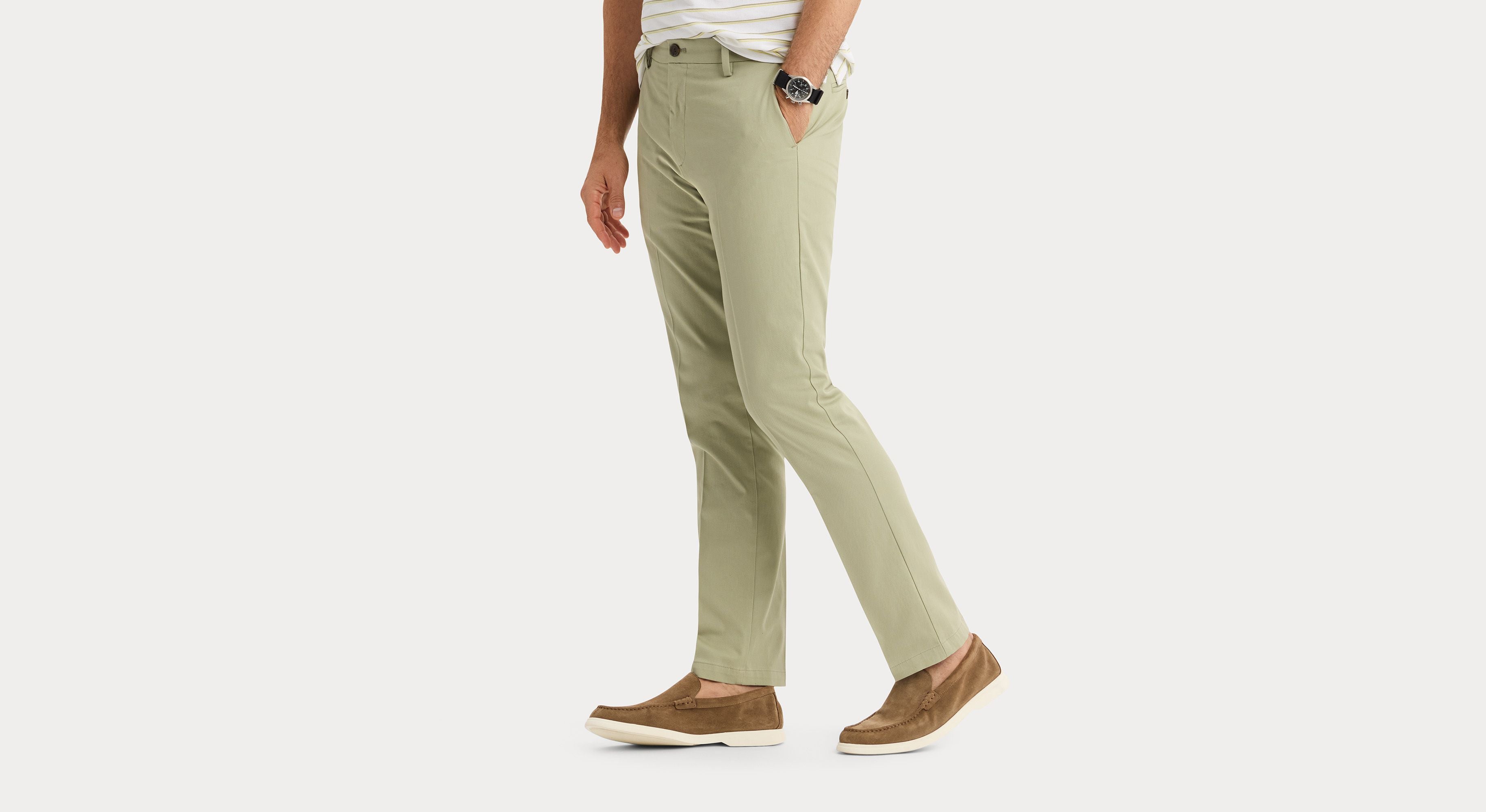 Dockers Signature Iron Free pantalon vert slim