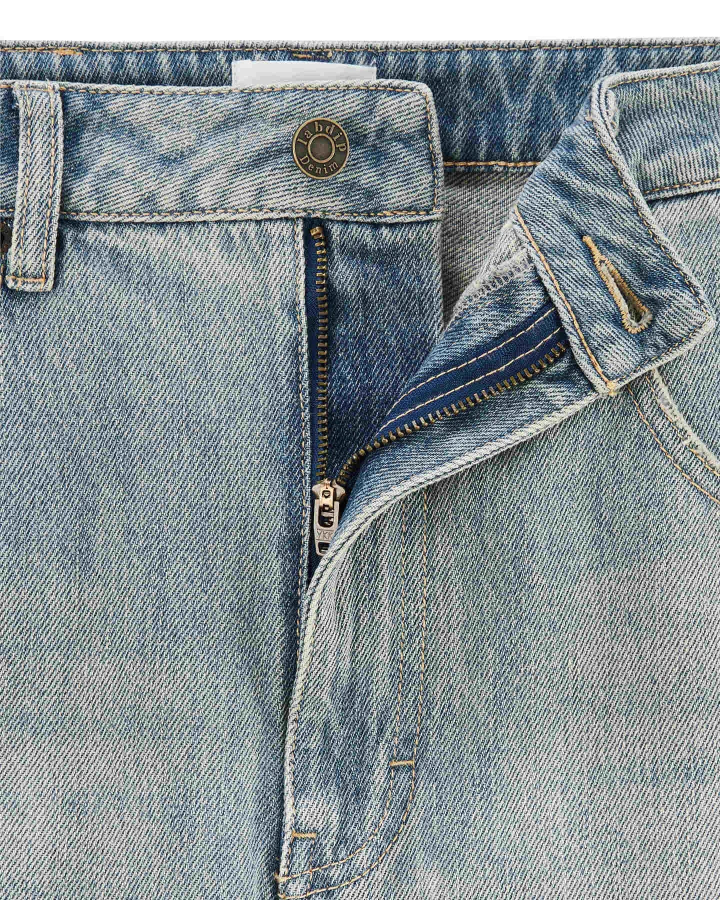 Labdip Wilo Dirty Blue GB 20 jean boyfriend délavé