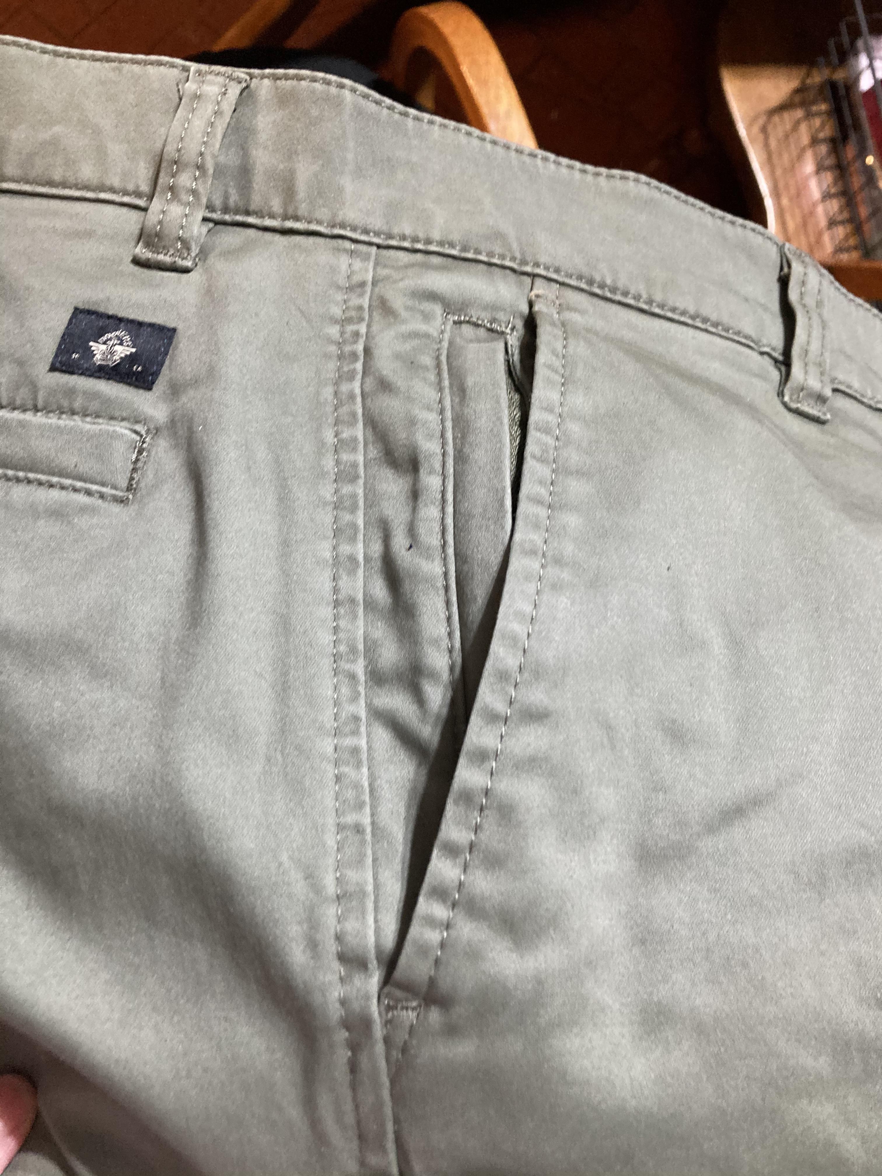 Dockers Ultimate Slim Fit chino bleu stretch bureau