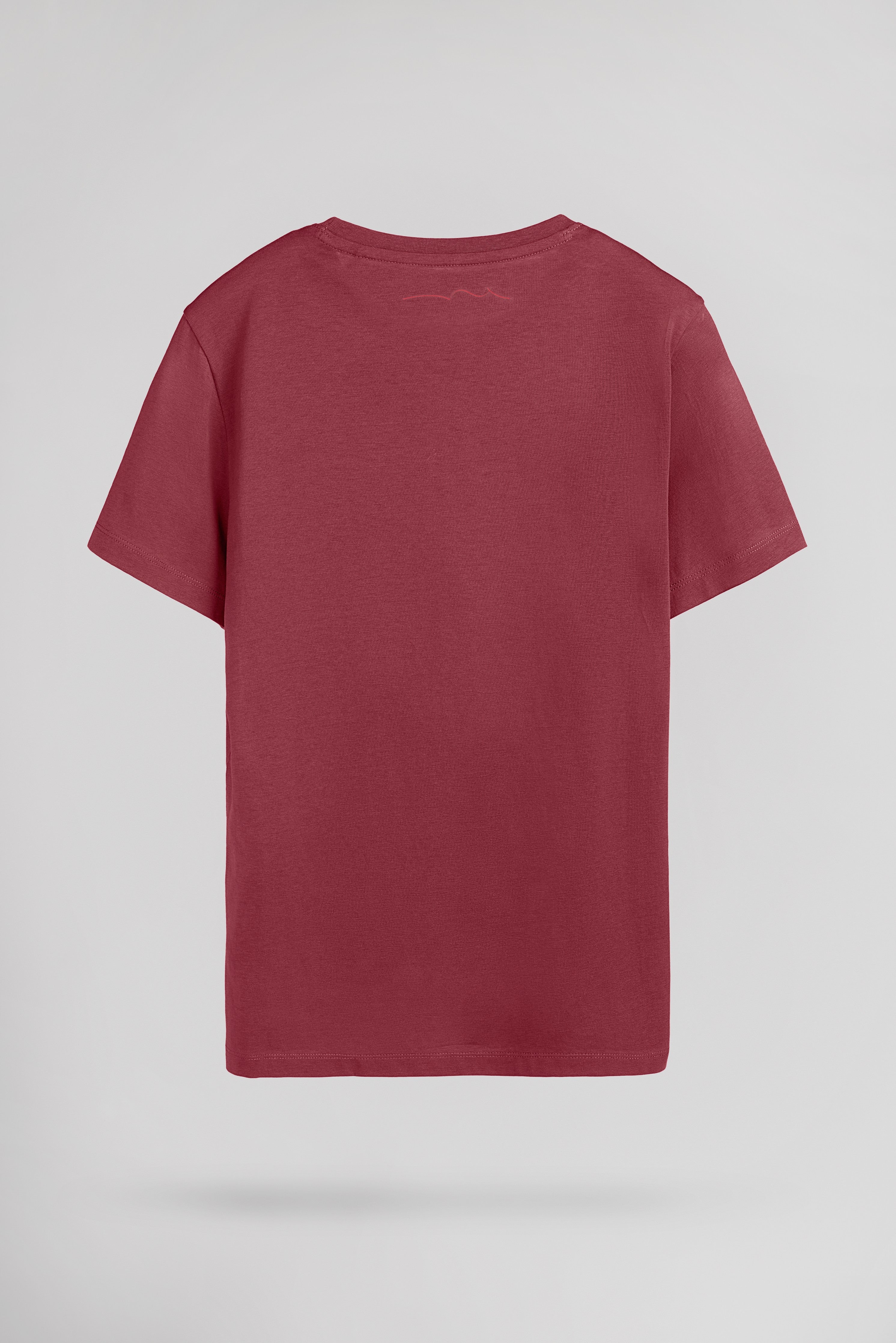 Teddy Smith T-Evan MC JR T-shirt garçon framboise foncé coton