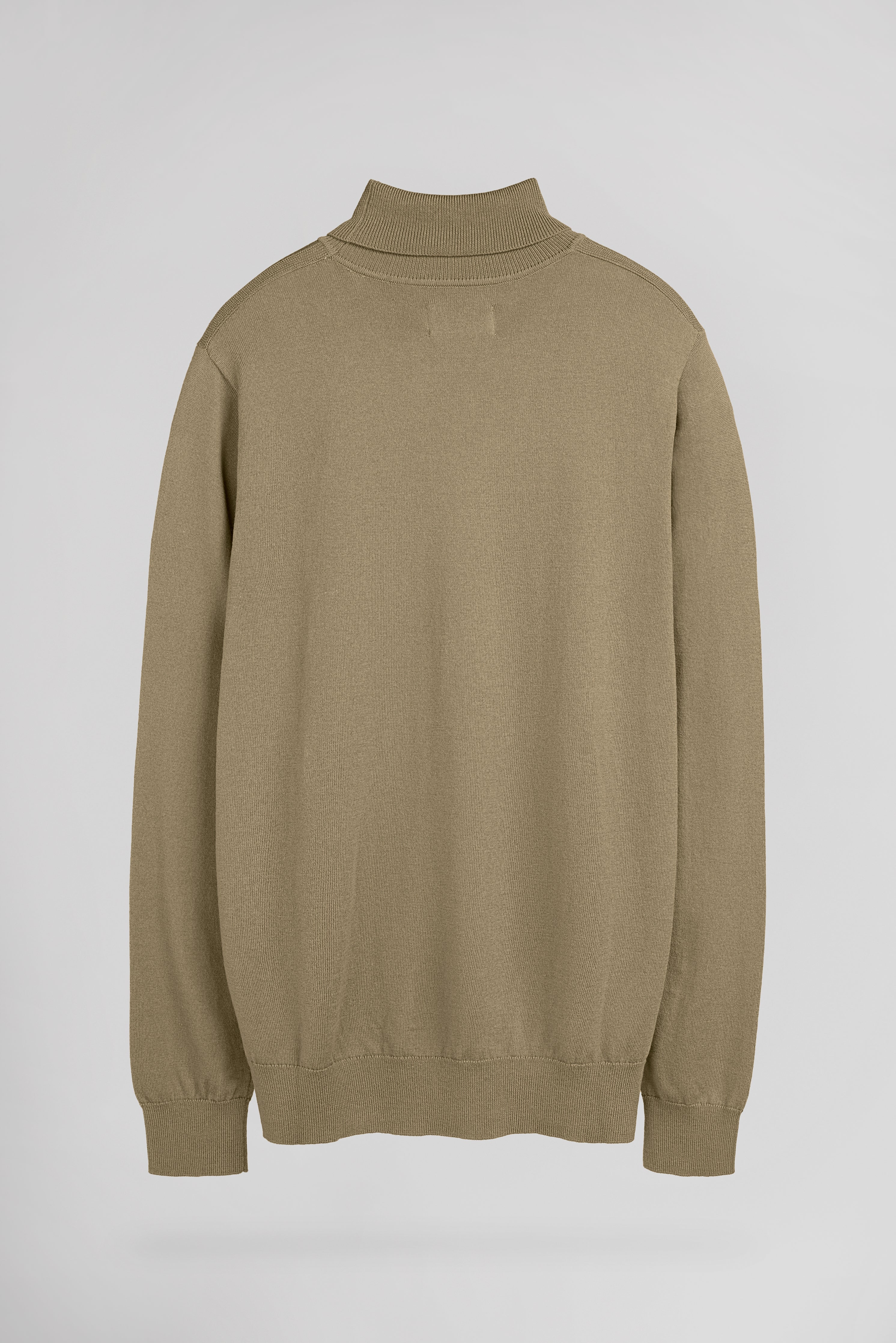 Teddy Smith P-Marcellus pull col roulé beige slim