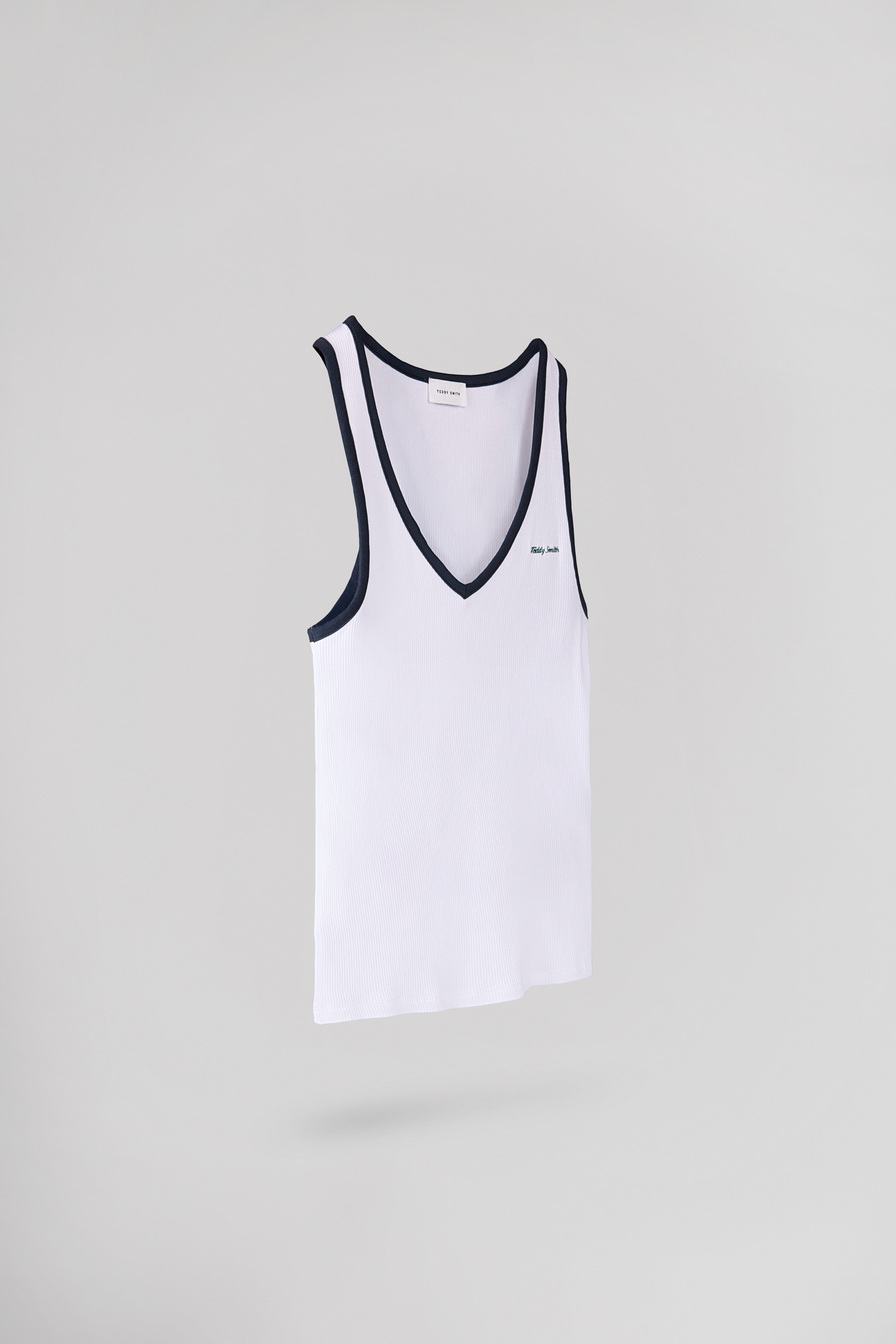 Teddy Smith D-SIA débardeur femme blanc col V