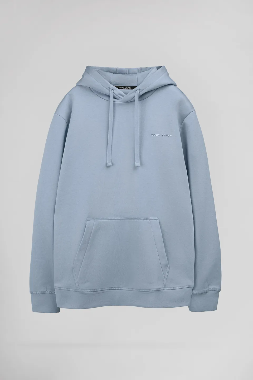 Teddy Smith S-Nark Hoody sweat capuche bleu minéral