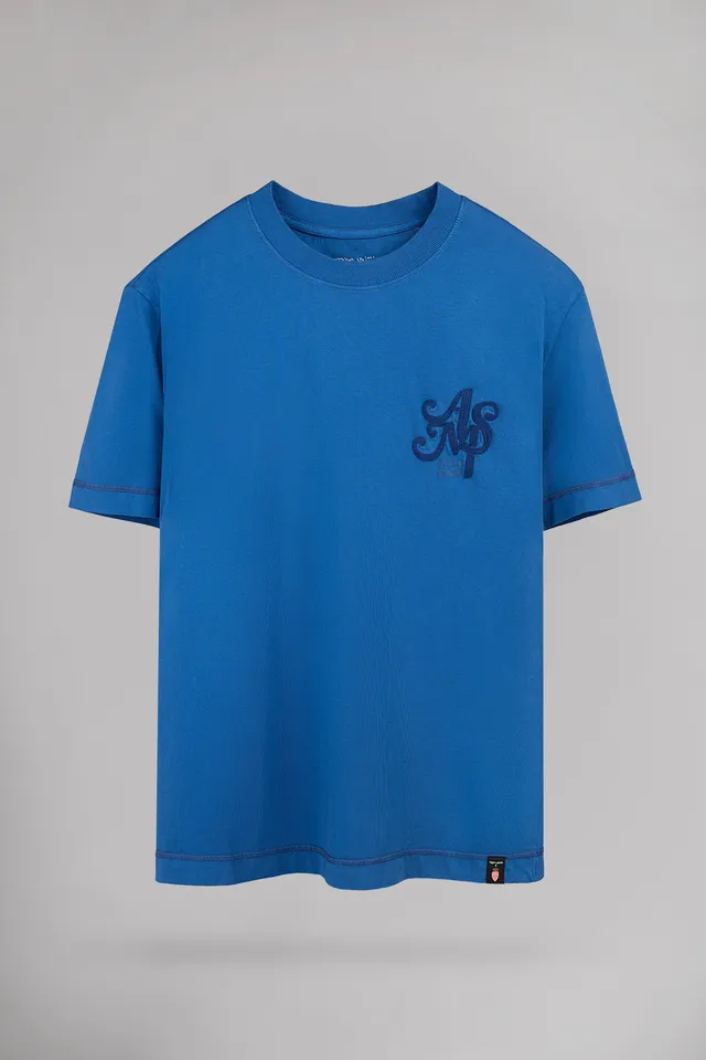 Teddy Smith T-Match MC t-shirt True Blue Monaco