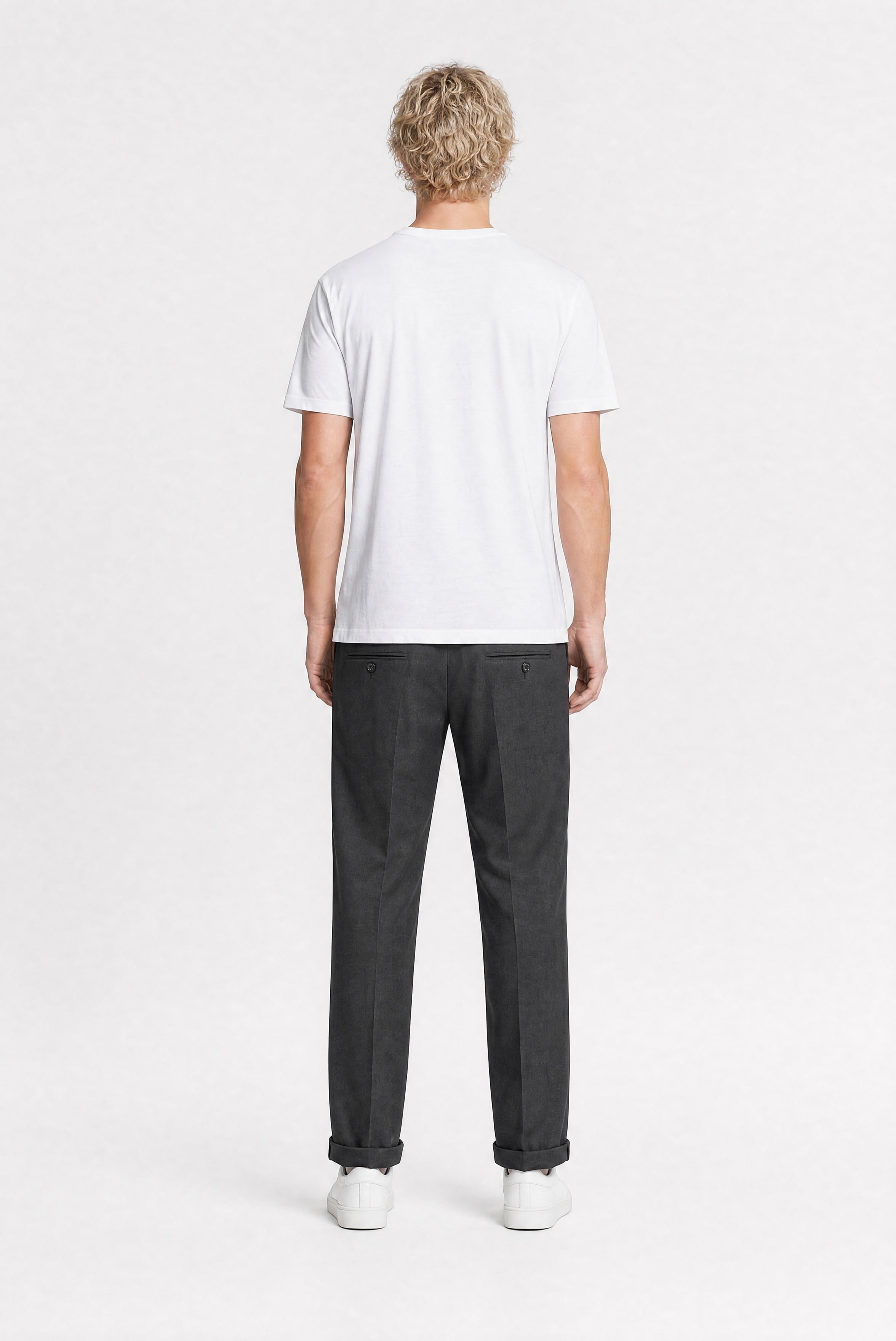 Teddy Smith Pywan 17 Mixed pantalon slim noir mélangé