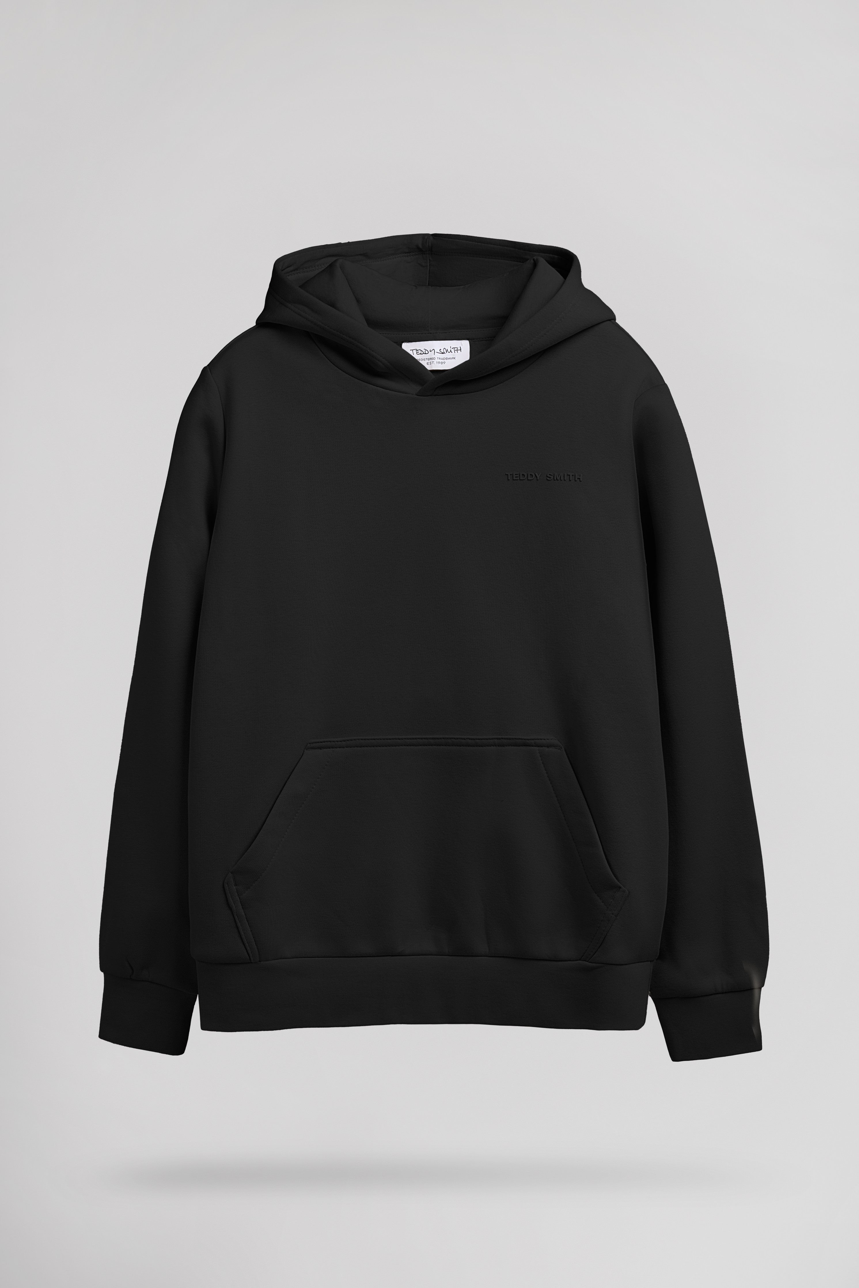 Teddy Smith S-Nark Hoody sweat capuche noir garçon