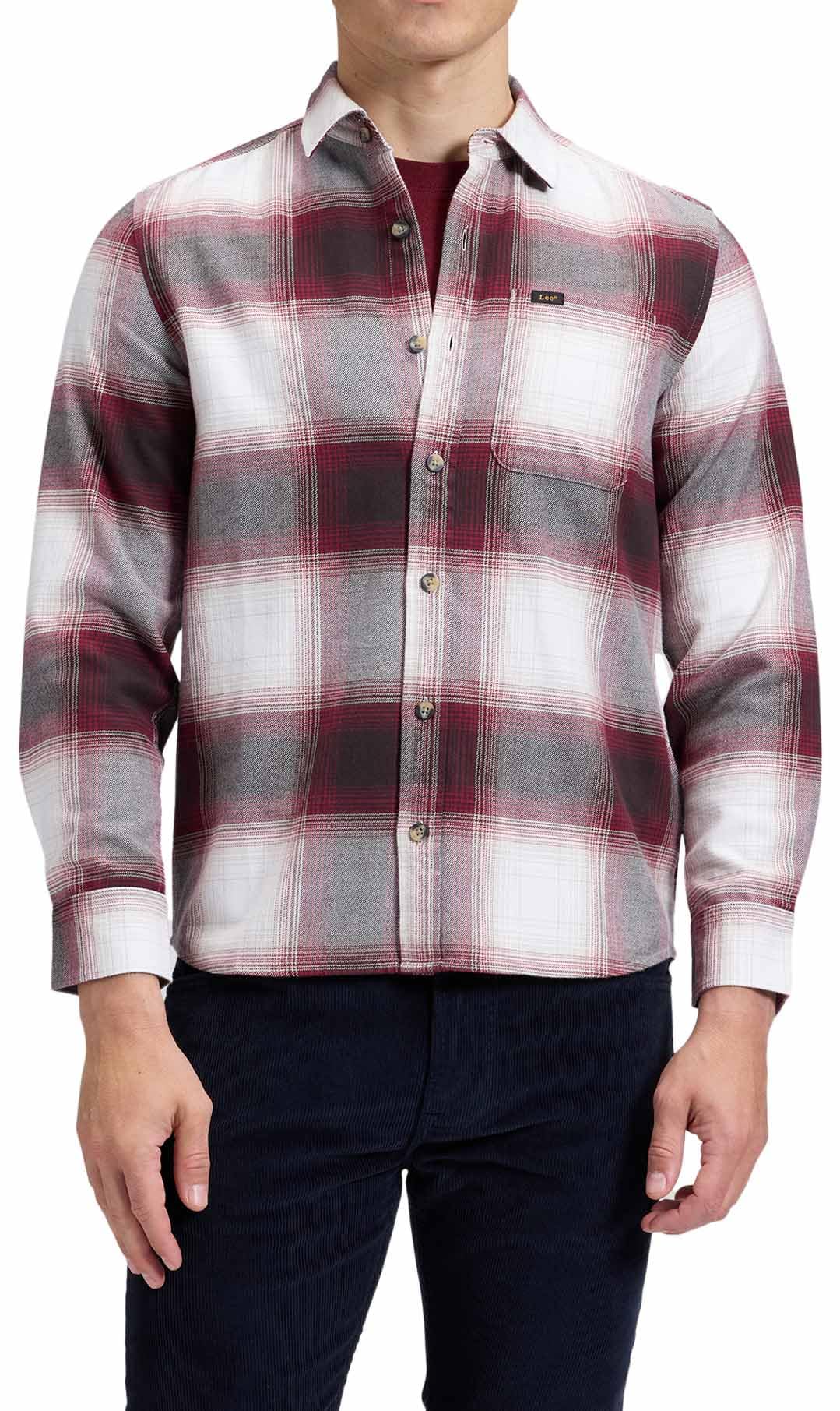 Lee Leesure Shirt chemise homme indigo coupe regular