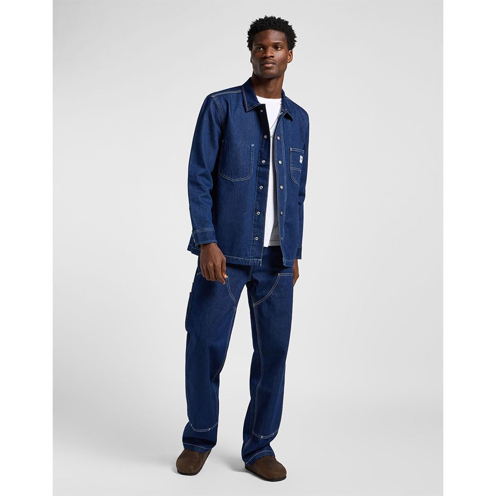 Lee RLX Wrkwear surchemise homme No Break XL denim coton