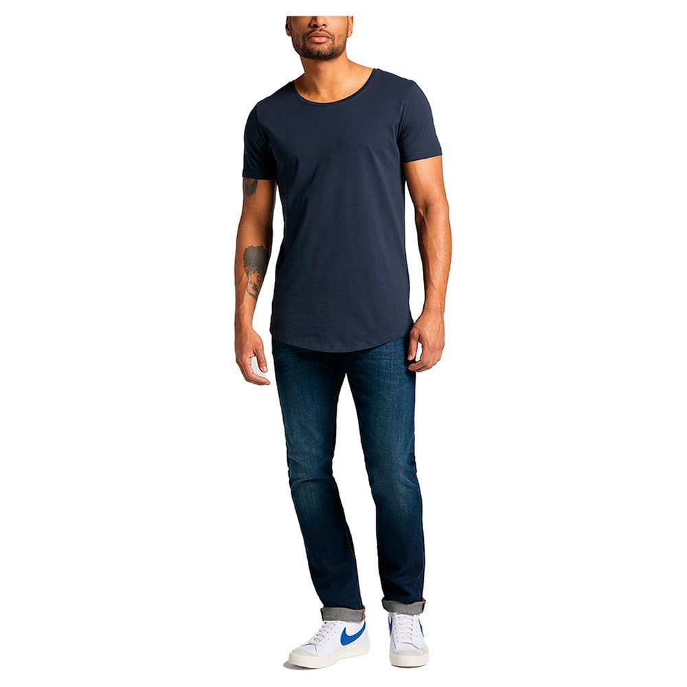 Lee Shaped Tee tee-shirt homme Sky Captain coton