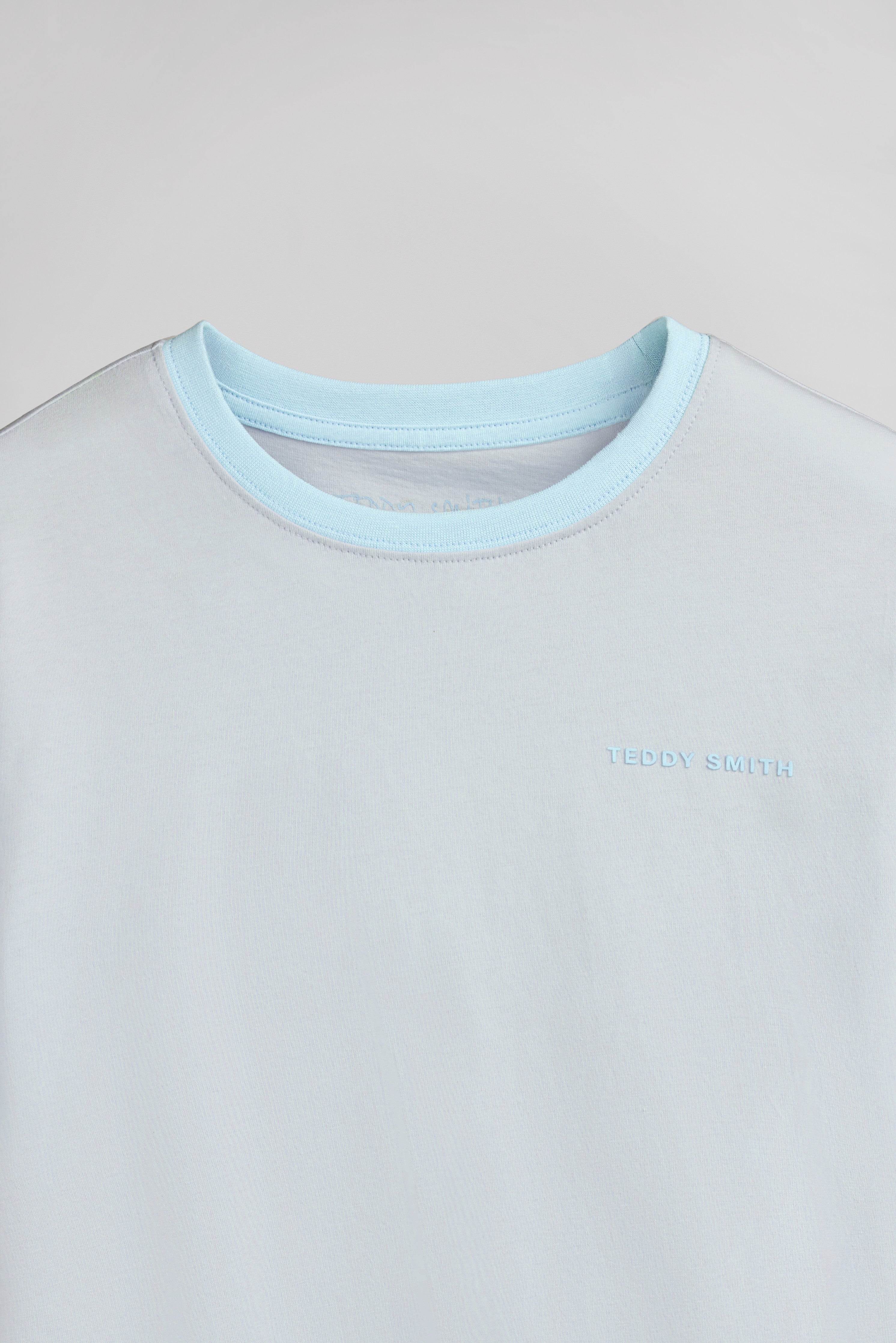 Teddy Smith The Tee 2 R JR T-shirt garçon bleu coton