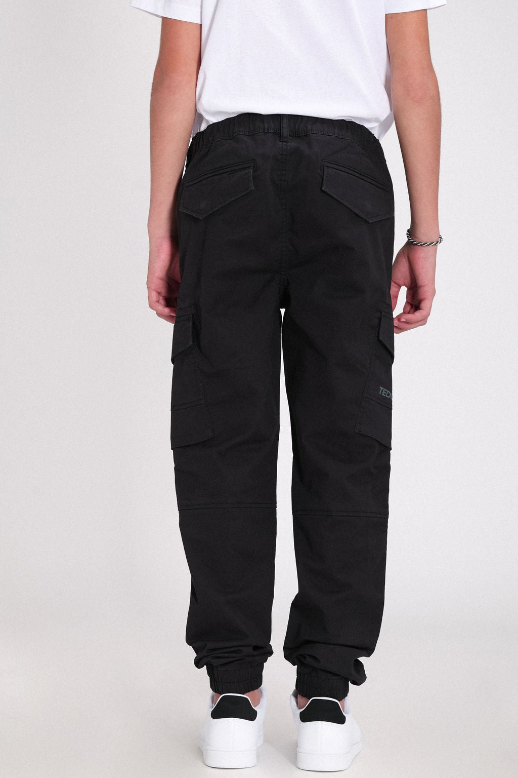 TEDDY SMITH P-MURRAY pantalon cargo garçon charbon stretch